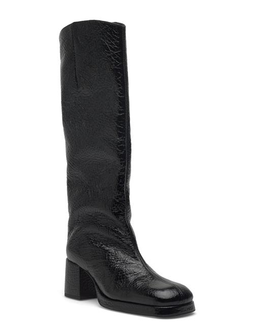 MIISTA | Tundra Black Grain Tall Boots | 39