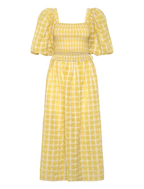 Stella Nova | Delicate Checked Maxi Dress | 34