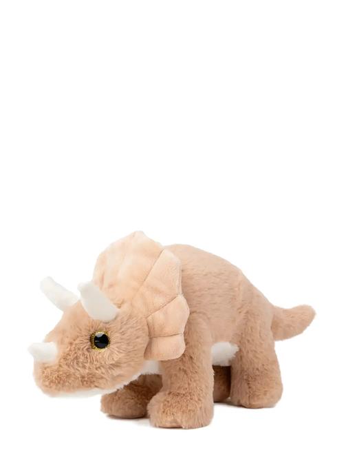 Teddykompaniet | Dino, Triceratops, Aprikos, Stor | 43 CM