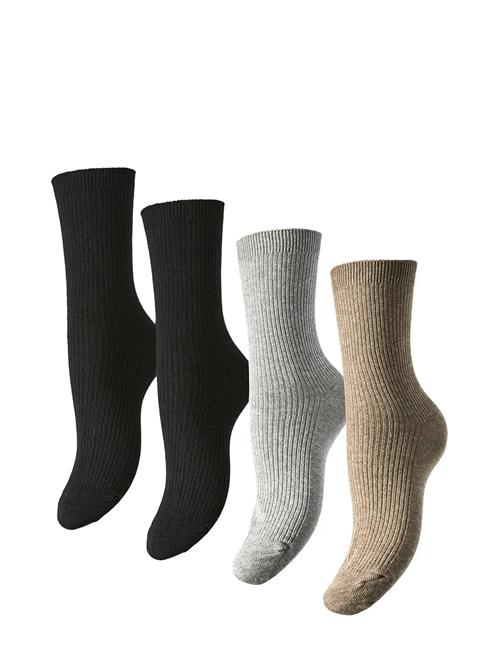 Pieces | Pcmarta 4 Pack Socks Noos Bc | ONE SIZE