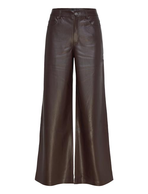 Mango | Straight-Leg Faux-Leather Trousers | 42