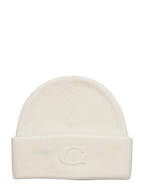 Coach Accessories | Embossed C Knit Beanie | ONE SIZE
