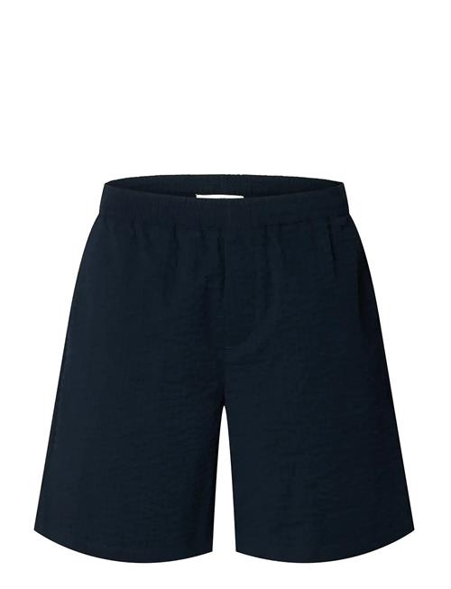 Selected | Slhloose-Ace Seersucker String Shorts | L