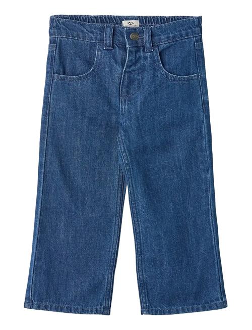 Copenhagen Colors | Organic Denim Pants W. Pocket Embroidery & Wide Leg | 110
