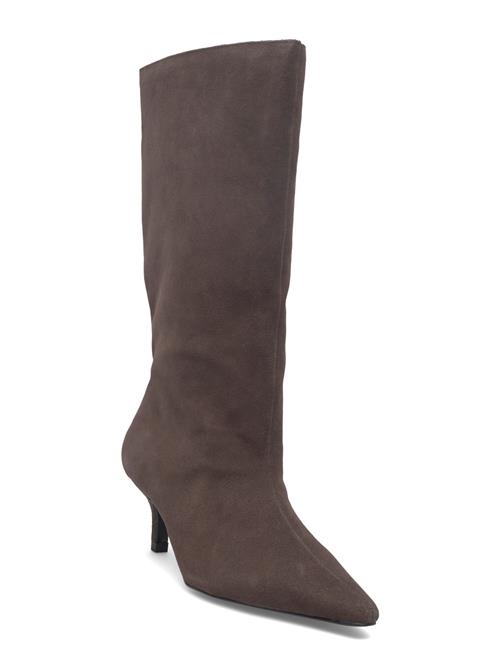 Mango | Suede Kitten-Heel Boots | 40