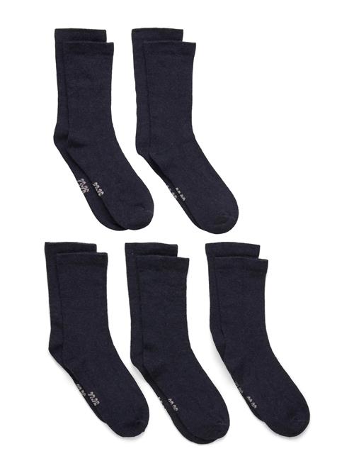 Minymo | Wool Socks 5-Pack Solid | 19\22