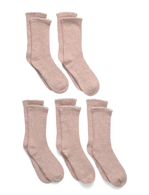 Minymo | Wool Socks 5-Pack Solid | 31\34