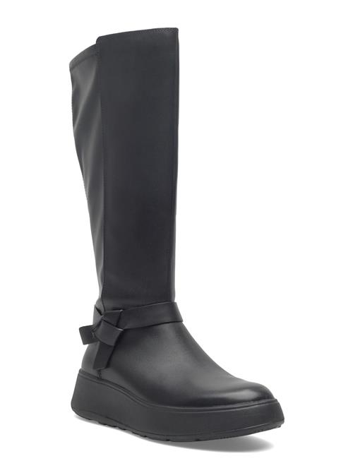 FitFlop | F-Mode Folded-Knot Flatform Tall Stretch Boots | 40