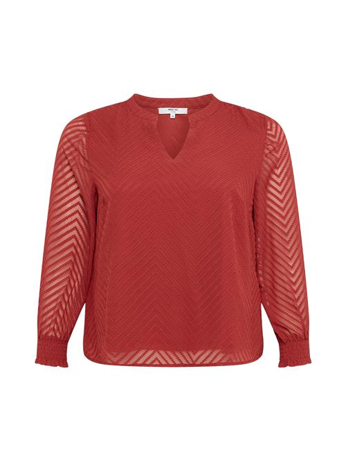 ABOUT YOU Curvy Bluse 'Judith'  rustrød