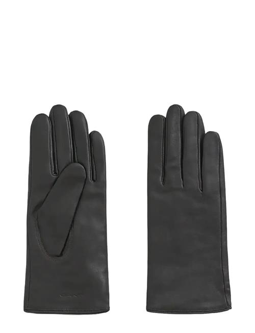 GANT | Cashmere Lined Leather Gloves | S