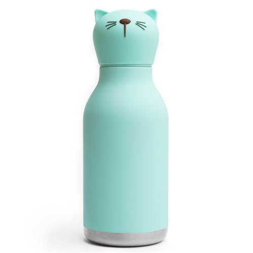 Asobu Bestie Cat Vandflaske Green  Blue-OS  Blå  One Size 3 Y+ unisex