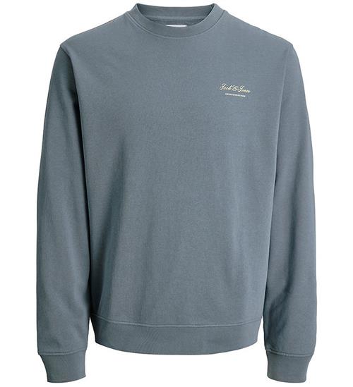 Jack & Jones Sweatshirt - JjearChive - Graphic - Blue Mirage