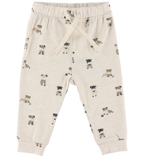 Name It Bukser - NbmTusher - Peyote Melange m. Print