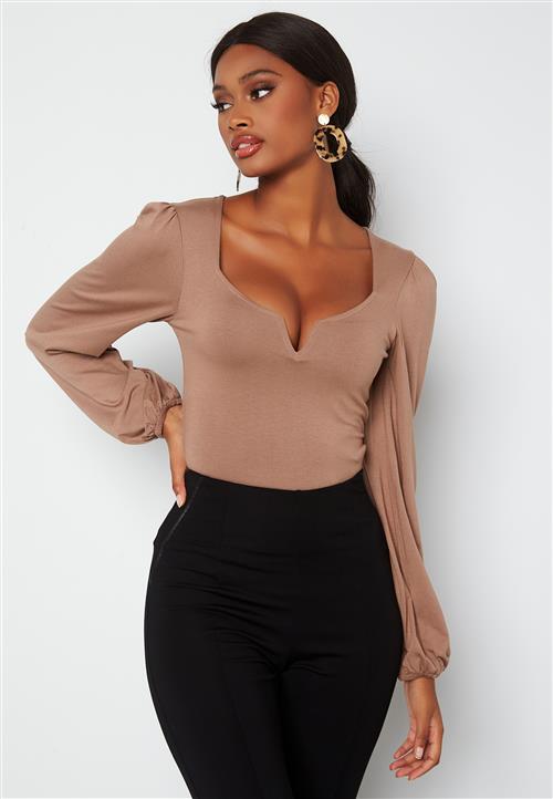 BUBBLEROOM Rudina puff sleeve top