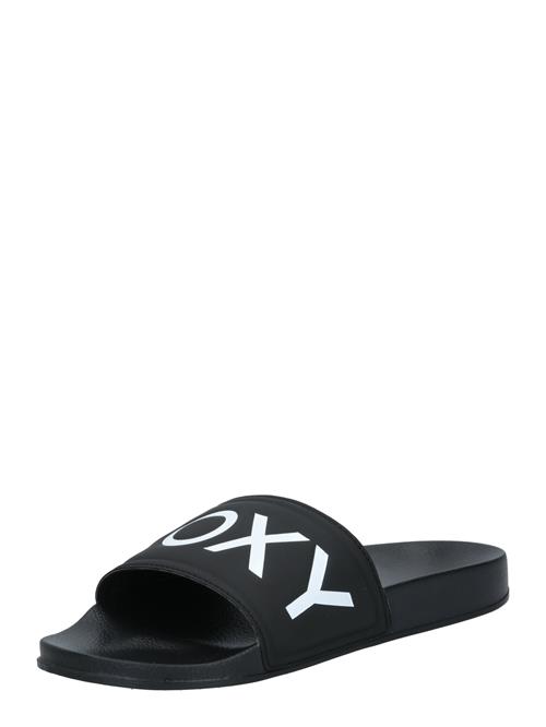ROXY Pantoletter 'Slippy LI'  sort / hvid