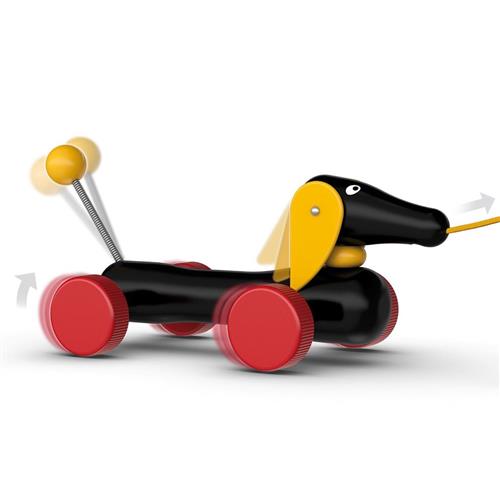 BRIO BRIO Baby - 30332 Dachshund Træk-sammen Legetøj Sort 2-4 Y      unisex