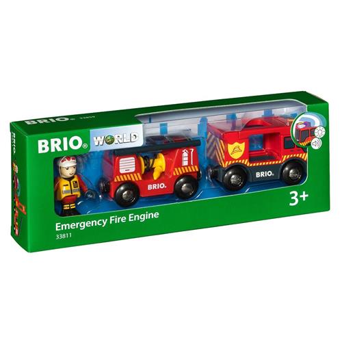 BRIO BRIO® World – 33811 Emergency Fire Køretøjssæt 3-6 Y      unisex