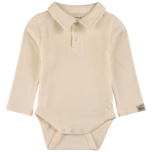 Gullkorn Design Sebastian Babybody Snow White 68 cm  Creme  68 cm  unisex