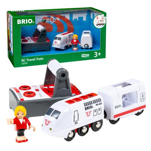 BRIO Rc Travel Train Multicolor  Multicolor One Size  Hvid  One Size 3 Y+ unisex