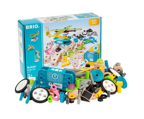 BRIO Byggemotor-sæt Multicolor  Multicolor One Size  Blå  One Size 3 Y+ unisex