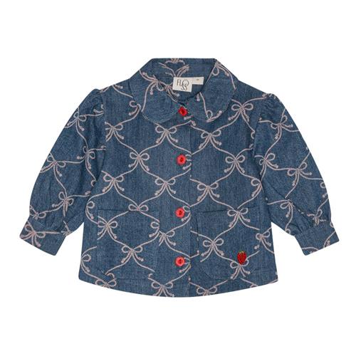 Flöss Ellinor Overshirt Soft Pink 110 cm  Blå  110 cm  kvinde