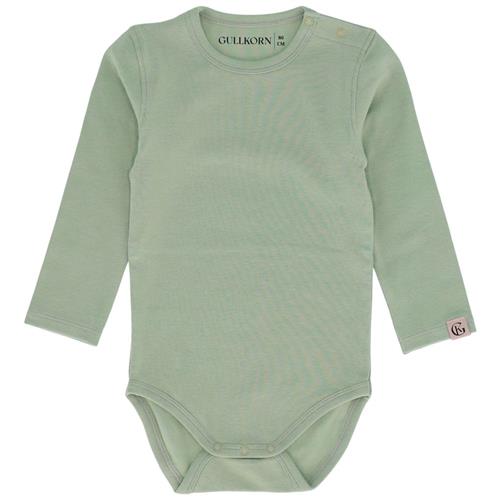Gullkorn Design Villvette Baby Body Green Fog 86 cm  Grøn  86 cm  unisex