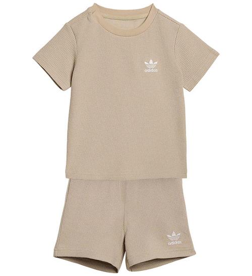 adidas Originals Shortssæt - Stone Khaki