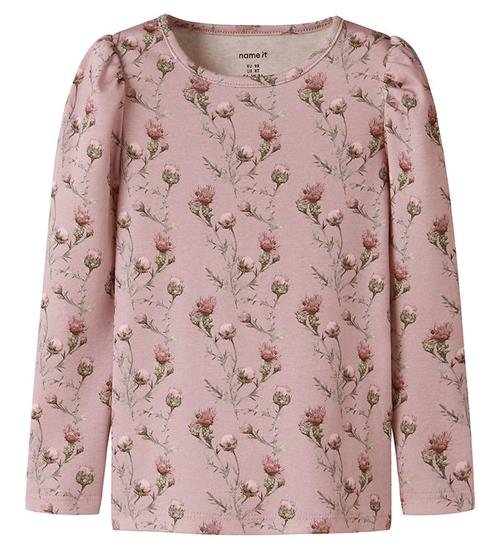 Name It Bluse - NmfTeane - Dawn Pink m. Print