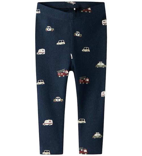 Name It Leggings - Rib - NbmThue - Navy Blazer