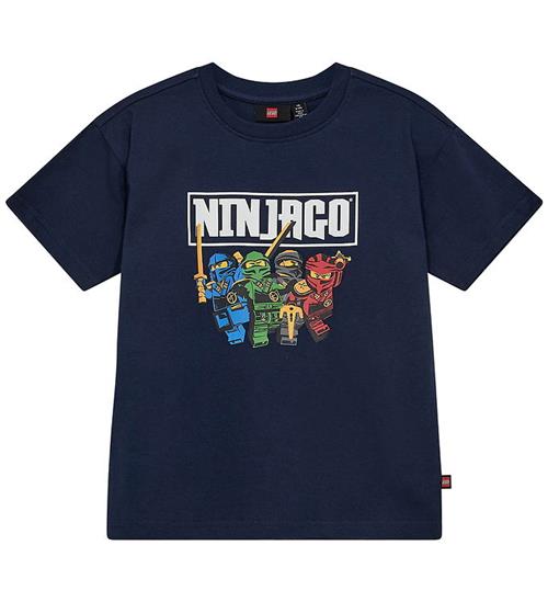LEGOÂ® Ninjago T-shirt - LwTaffy 621 - Navy m. Print
