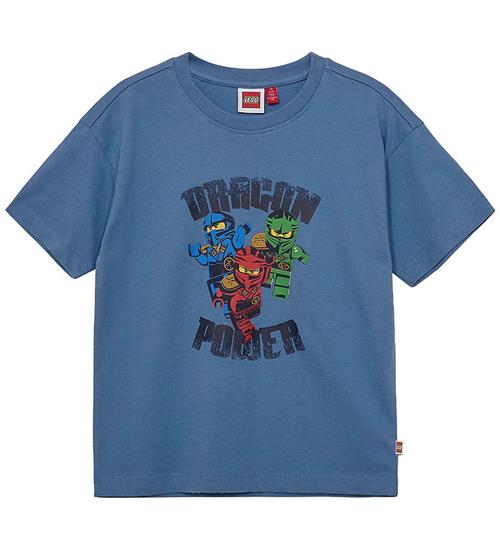 LEGOÂ® Ninjago T-shirt - LwTaj 105 - Blå m. Print