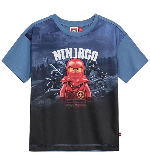 LEGOÂ® Ninjago T-shirt - LwTaj 104 - Blå m. Kai
