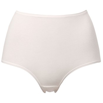 Trofé Trofe Cotton Midi With Elastan Trusser Offwhite bomuld XX-Large Dame
