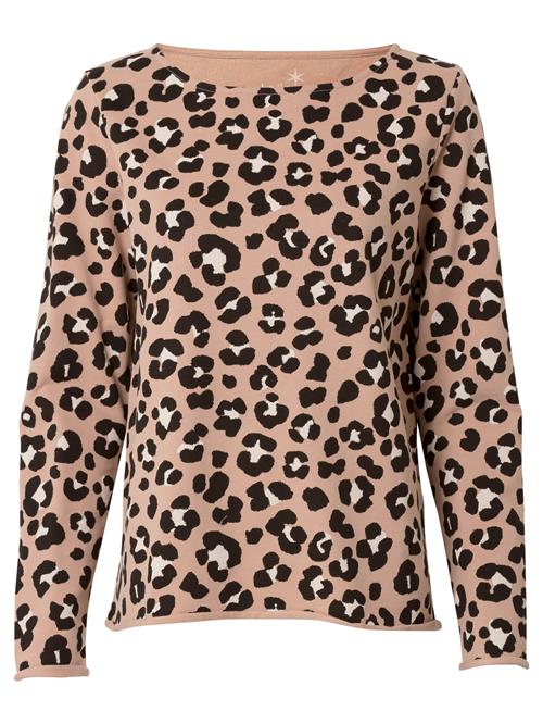 Juvia Sweatshirt  sand / sort / hvid