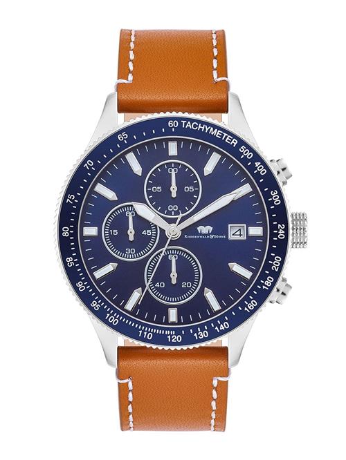 Rhodenwald & Söhne Analogt ur  brun / sølv