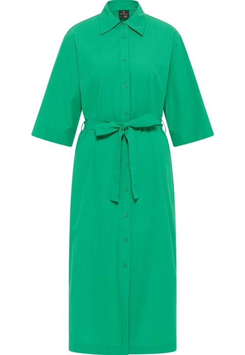 DreiMaster Klassik Blusekjole  grøn