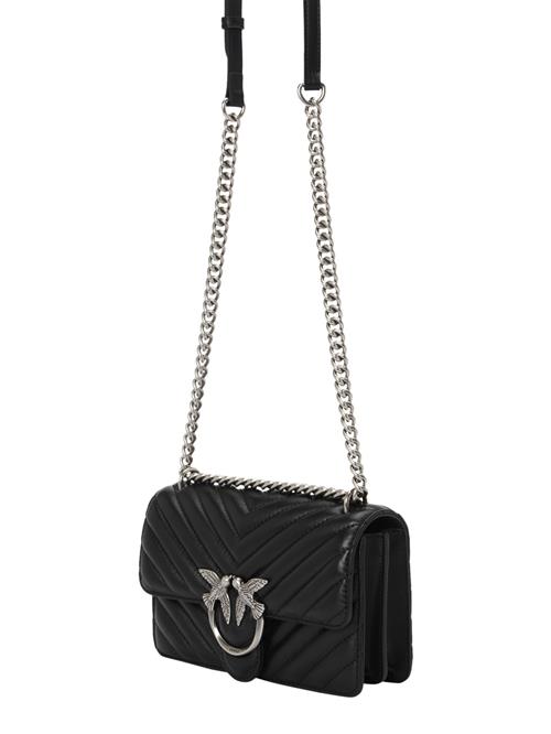 PINKO Skuldertaske 'Love One'  sort