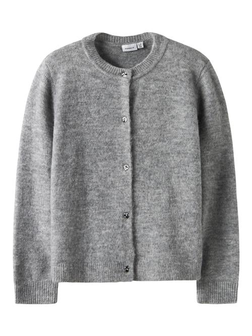 NAME IT Strik Cardigan Tika Grey Melange