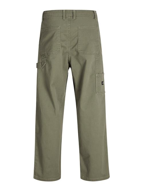 JACK & JONES Jeans Carpenter Stalex Dusty Olive Stitching