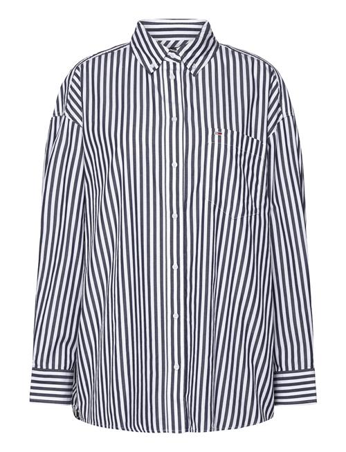 Tommy Jeans | Tjw Ovs Pinstripe Shirt | L