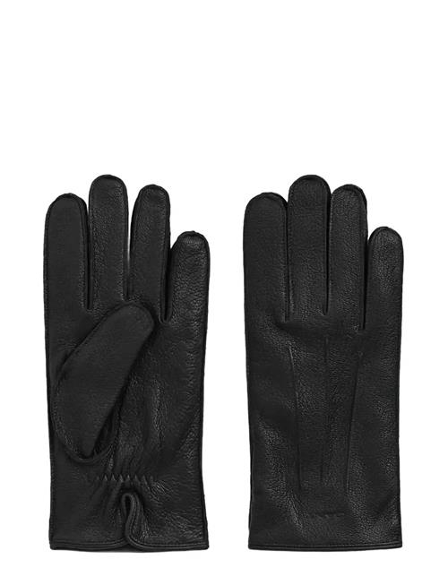 GANT | Cashmere Lined Leather Gloves | L