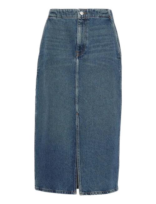 Calvin Klein Jeans | Denim Carpenter Skirt Tinted Orc | 29