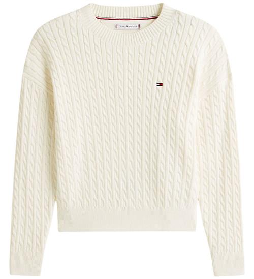 Tommy Hilfiger Bluse - Strik - Ivory Silk