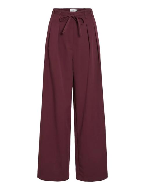 Vila | Vipeyton Hw Wide Tie Pants | 38