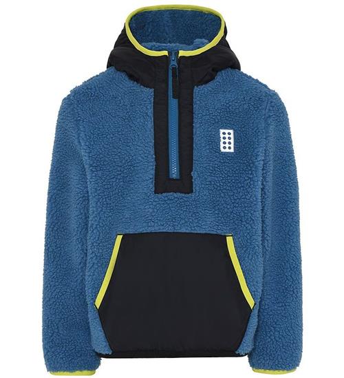 LEGOÂ® Wear Hættetrøje - Teddyfleece - LWSky 710 - Dusty Blue
