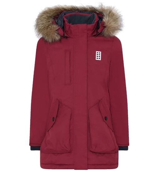 LEGOÂ® Wear Vinterjakke - LWJaselle 703 - Dark Red