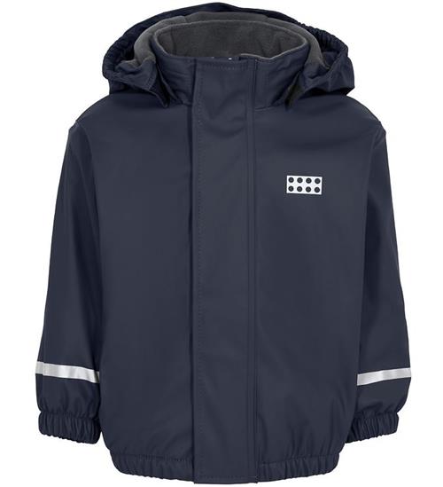 LEGOÂ® Wear Regnjakke m. Fleece - LWJunin - Navy
