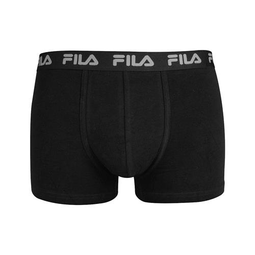 FILA Boksershorts  grå / sort