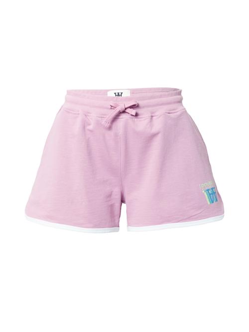 WOOD WOOD Bukser 'Tia'  blå / lysegrøn / lyserød / hvid