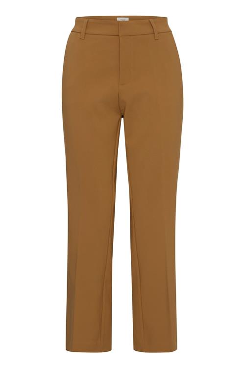 PULZ Jeans Bukser med fals 'Bindy'  cognac